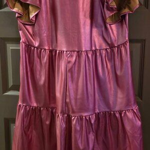 Adorable Faux Leather Dress!